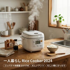 eyecatch rice cooker single life